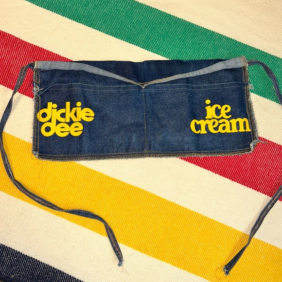 Dickie dee ice cream denim apron - Picture 1 of 3